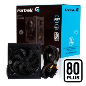 Fonte gamer fortrek black hawk 500w 80 plus      