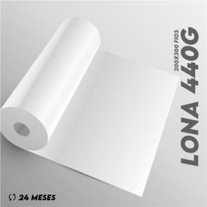 Lona Impressa 440G Lona 440g M² 4x0 Brilho ou Fosco SEM ACABAMENTO Considerar todas as sobras para acabamento