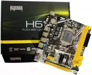 Placa mãe revenge h61 lga1155      